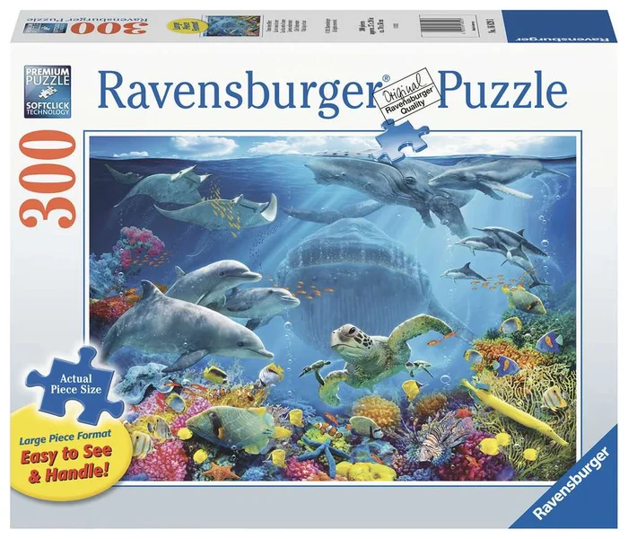 Puzzle (Large Format) – Life Underwater (300pc)