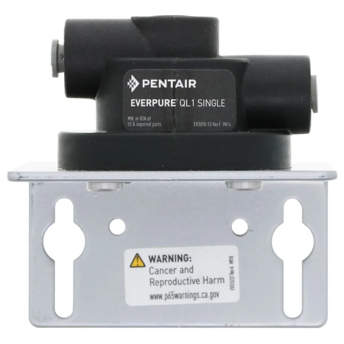 QL1 Single Filter Head, 1/4 John Guest