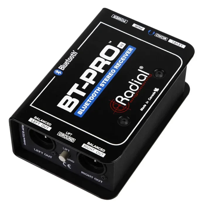 Radial Engineering BT-Pro V2 Stereo Bluetooth Direct Box