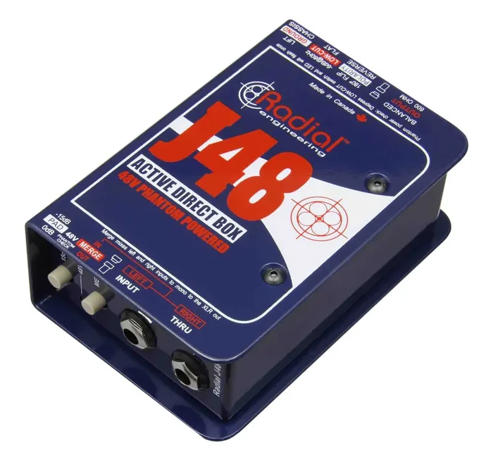 Radial Engineering J48 Phantom Powered Active Direct Box