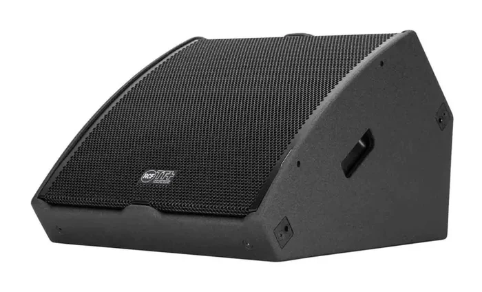 RCF TT45-CXA Active 2200W Floor Monitor with 2×10-Inch Cabinet