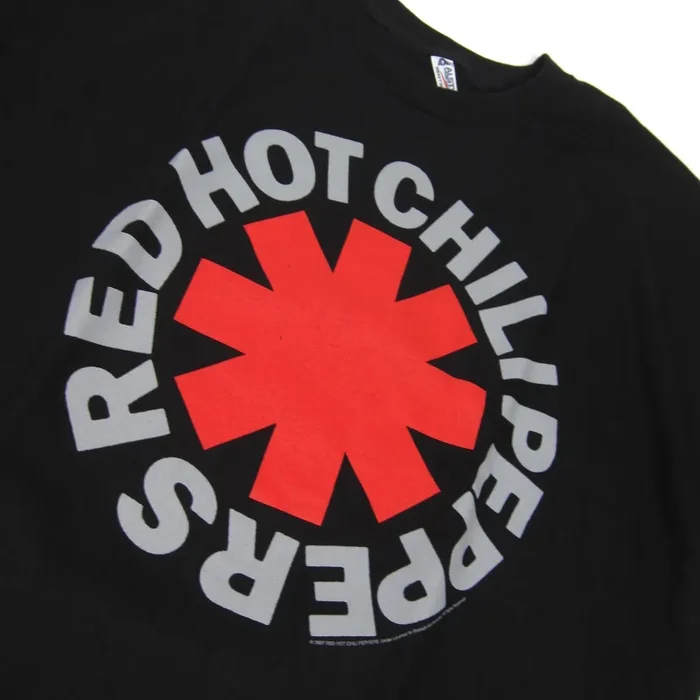 Red Hot Chili Peppers: Asterisk Shirt – Black Supply - Image 2