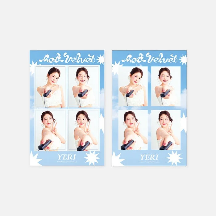 Red Velvet – 2025 Season’s Greetings Official MD 4CUT Photo Set
