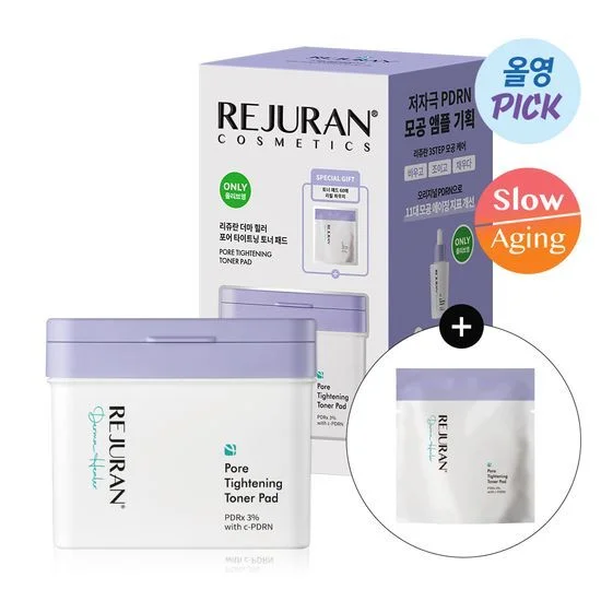 REJURAN PORE TIGHTENING TONER PAD 60ea (+Refill)