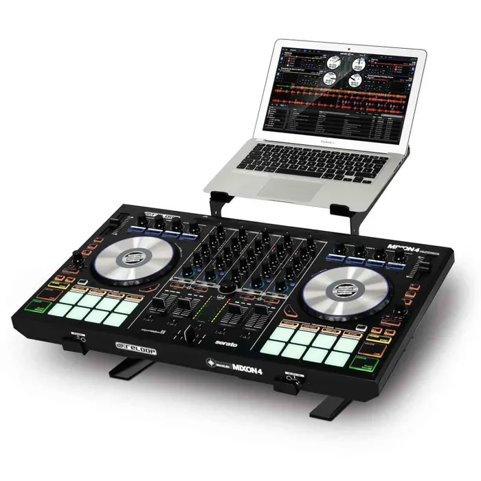 Reloop CONTROLLER STATION 2, DJ Controller And Laptop Stand Online now