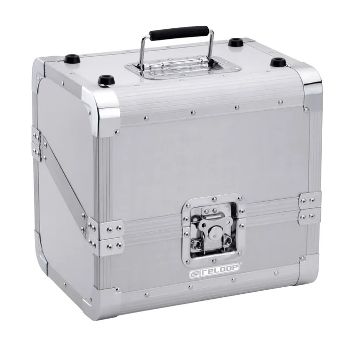 Reloop: Record Case for 80 LPs – Silver