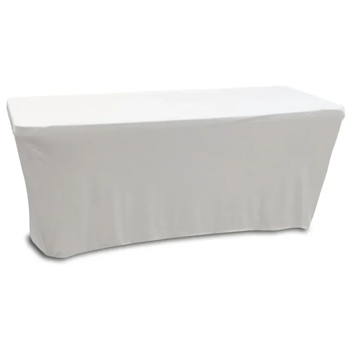 REPLACEMENT SCRIM Odyssey SPATBL6WHT, White 6 Feet Banquet Table Scrim Cover
