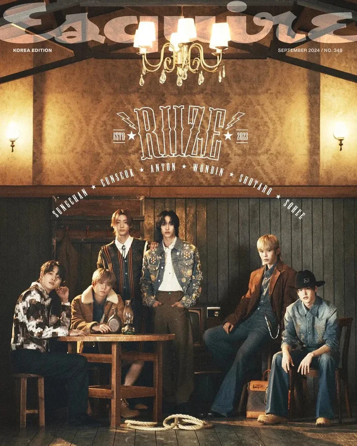 RIIZE – Esquire Magazine 2024 September Issue