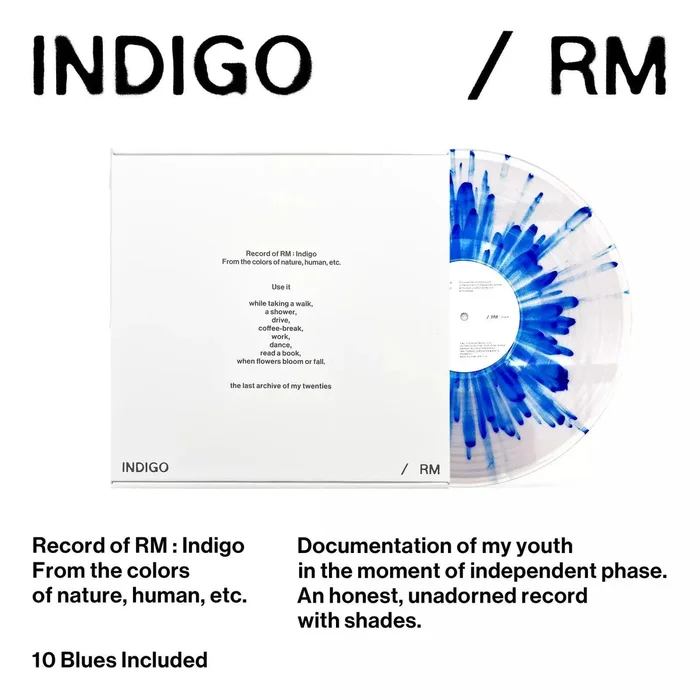 RM BTS Indigo LP – Vinyl Album