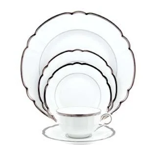 Robert Haviland Colette Platinum Dinner Plate