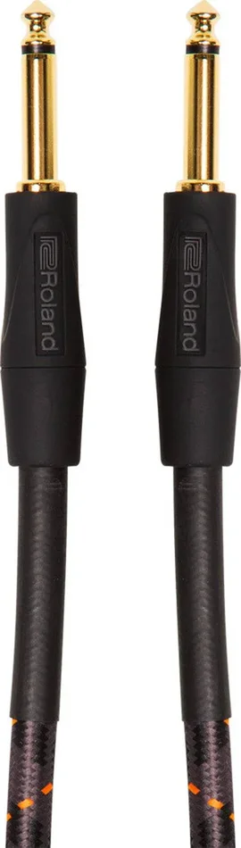 Roland RIC-G5 Gold Series Straight to Straight Instrument Cable – 5 Feet