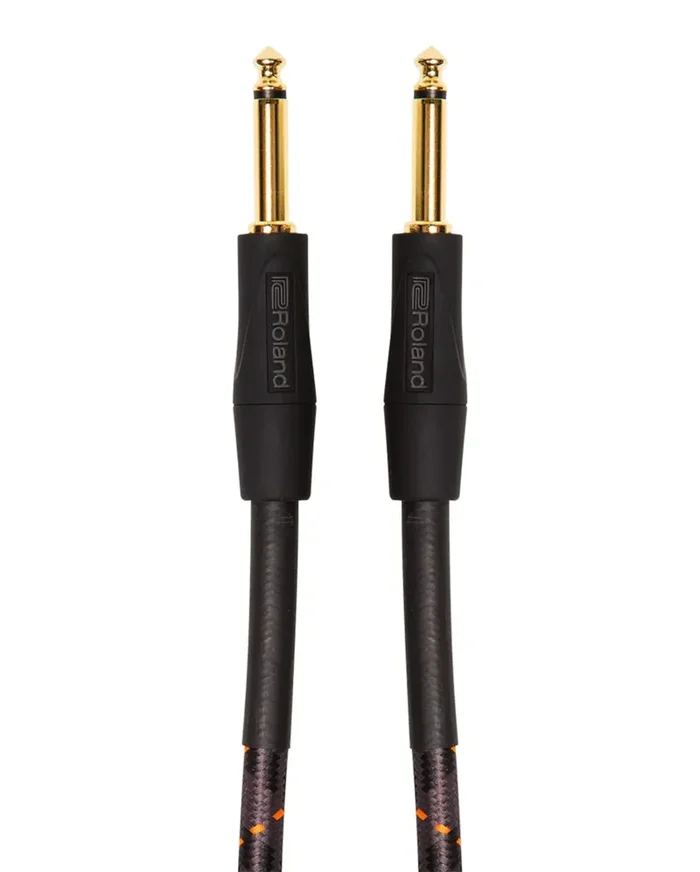 Roland RICG15, Straight to Straight Gold Series Instrument Cable – 15 ft