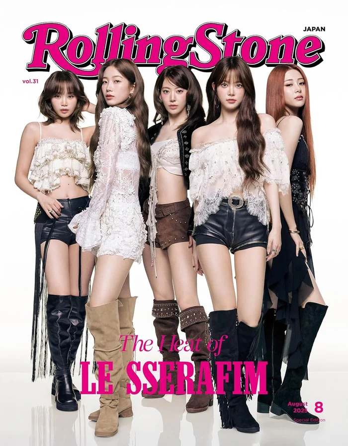 ROLLING STONE JAPAN MAGAZINE Vol.31 (COVER : LE SSERAFIM)