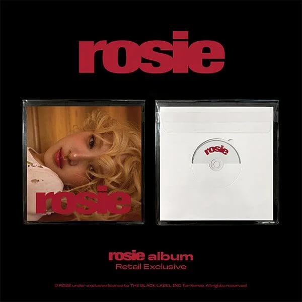ROSE – First Studio Album rosie (Retail Exclusive Ver.)