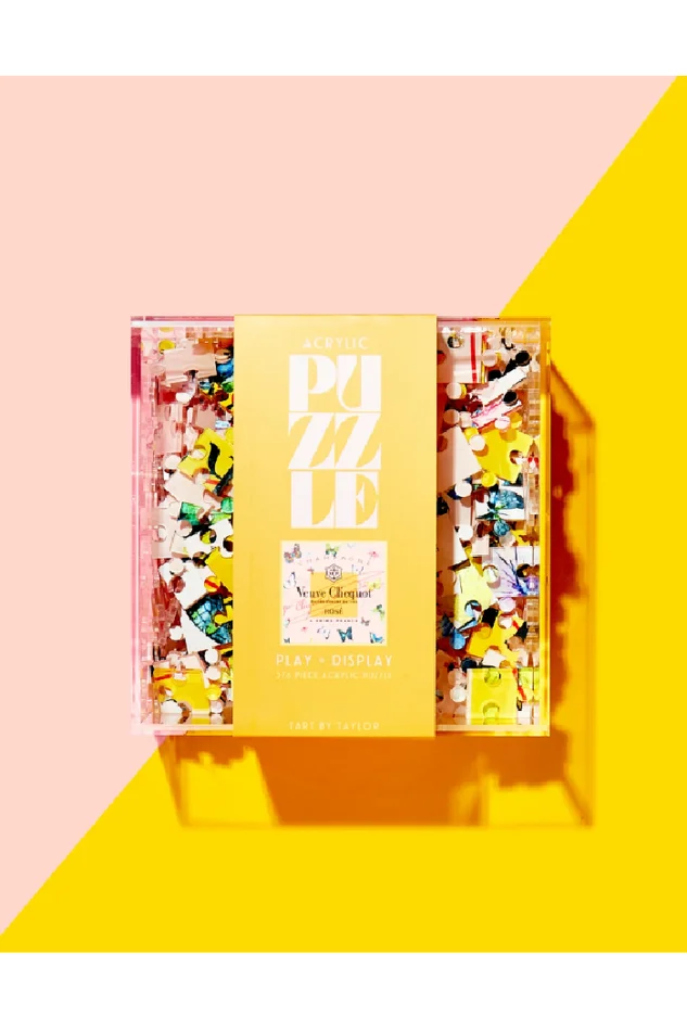 ROSE BUTTERFLY ACRYLIC PUZZLE