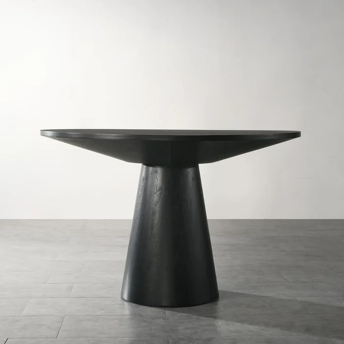 Roundhill Furniture Rocco 48″ Pedestal Dining Table