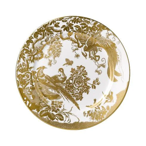 Royal Crown Derby Gold Aves Salad Plate