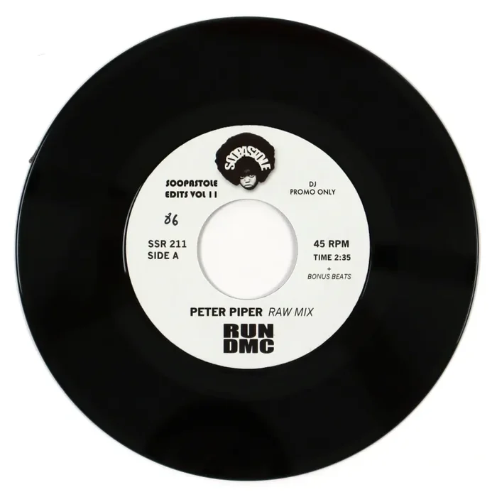 Run DMC: Peter Piper (Soopastole Edits) Vinyl 7″