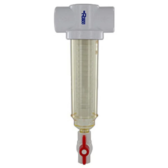 Rusco Chemically Resistant Spin Down Filter T Style 1″ PE