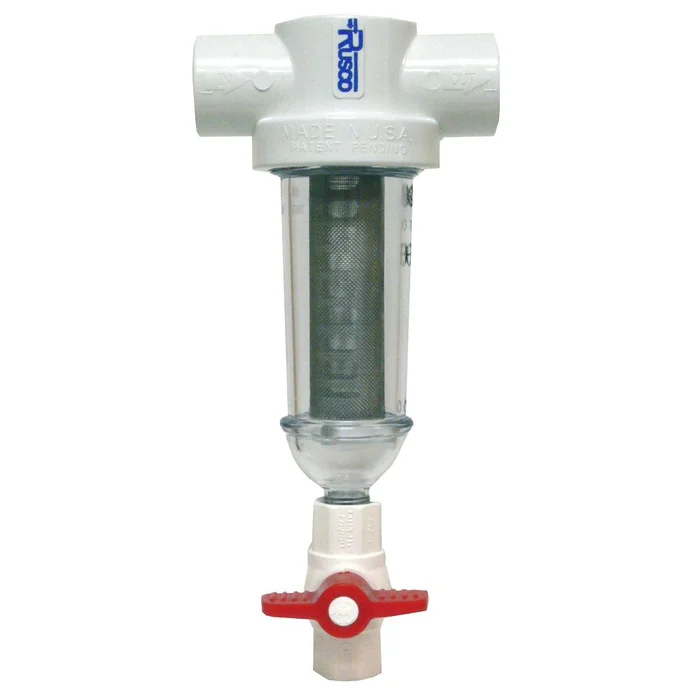 Rusco Spin Down Filter SS Screen T Style 1.5″