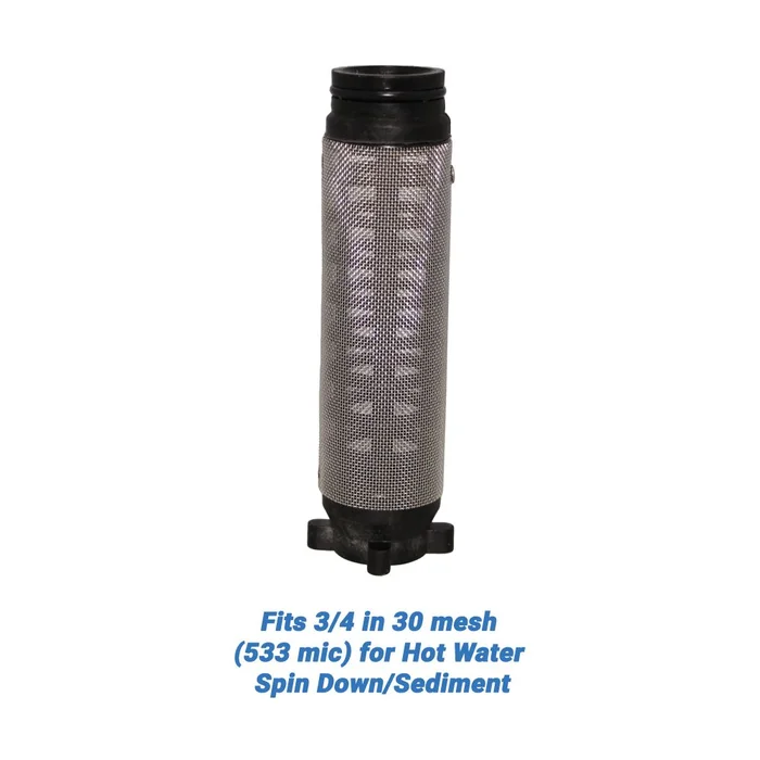 Rusco/Vu-Flow Hot Water Filter Screens for Spin-Down/Sediment Filters