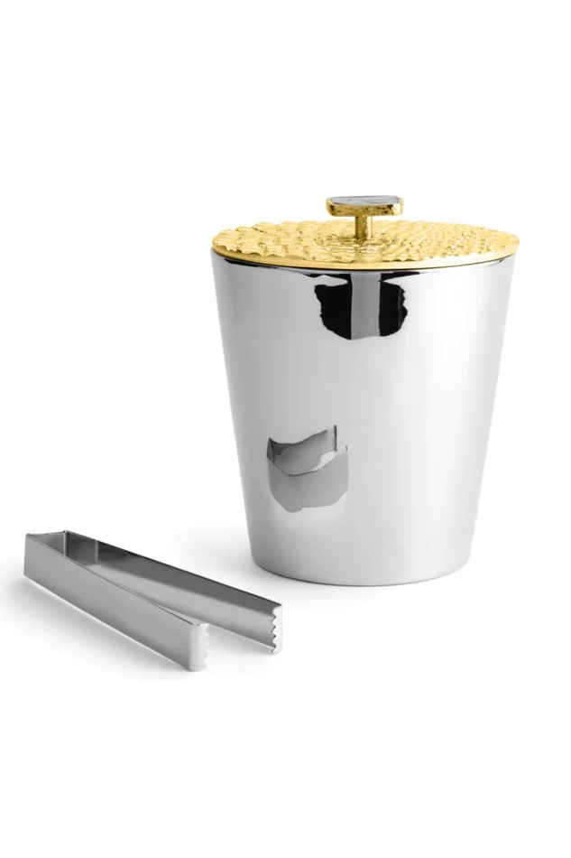 Safari Ice Bucket with Tongs