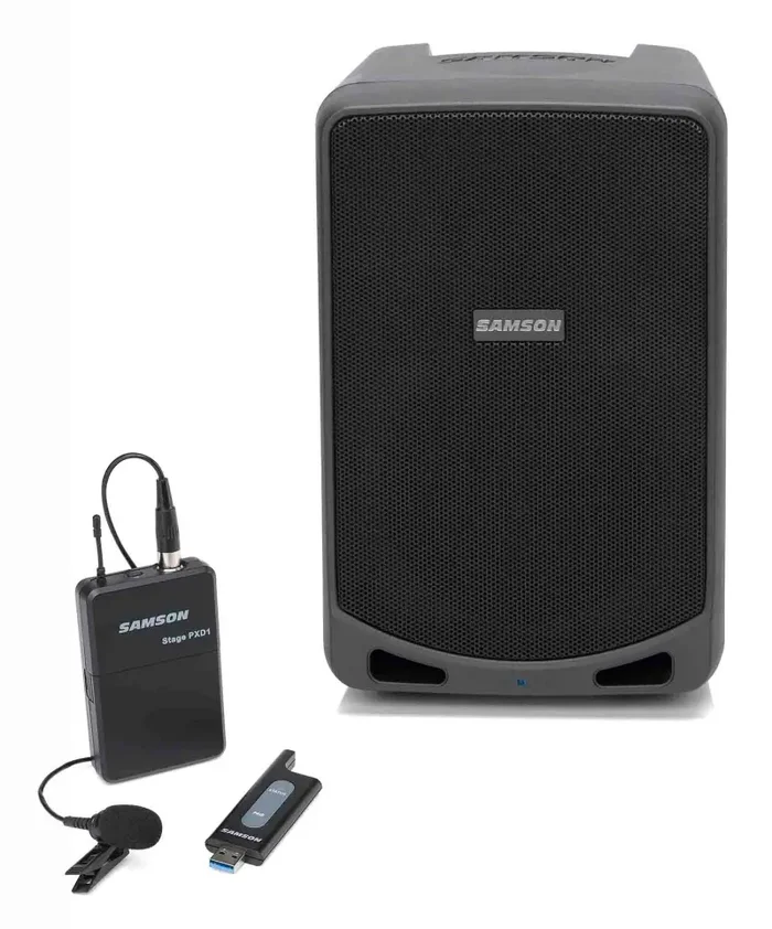 Samson Expedition XP106WLM Rechargeable Portable PA with Lavalier Wireless System and Bluetooth on Sale