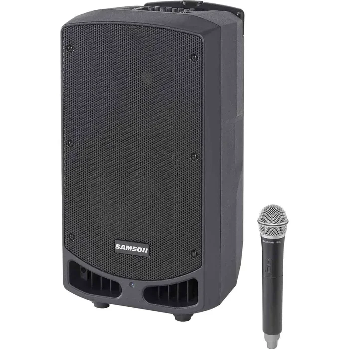 Samson SAXP310W-K Portable PA System with Wireless Microphone – K: 470 to 494 MHz