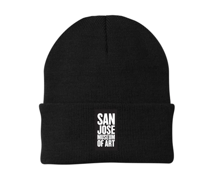 San José Museum of Art Black Beanie