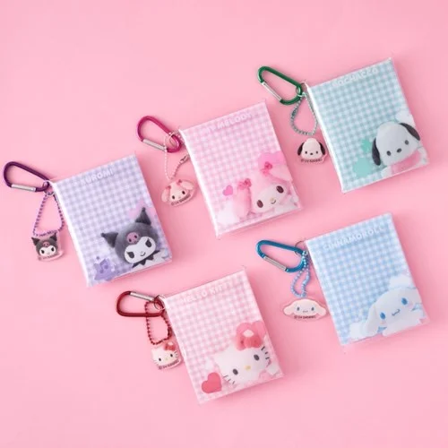 SANRIO Clear Pocket Pouch – Figure Photocards Deco