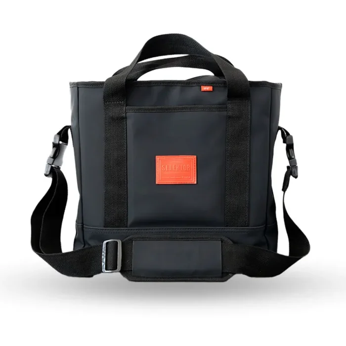 Selektor: Messenger Vinyl LP Record Bag – Special Edition / Black Rubber Discount