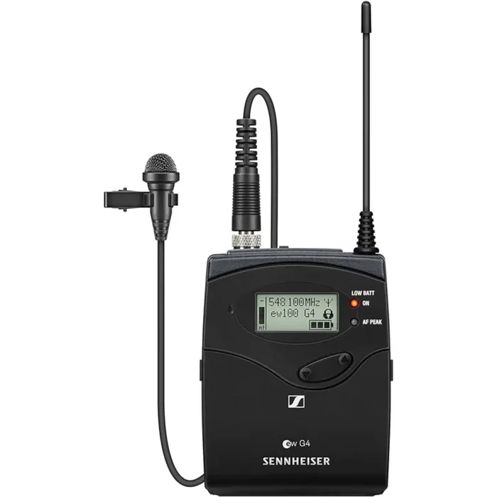 Sennheiser: EW 100-G4-ME2-A1 Wireless Omni Lavalier Microphone Set - Image 2