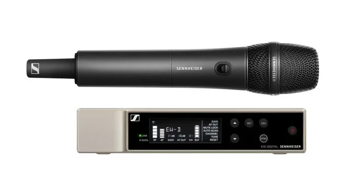 Sennheiser EW-D 835-S SET, Digital Wireless Handheld Microphone System with MMD 835 Capsule