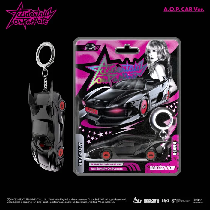 SEULGI – 2nd Mini Album Accidentally On Purpose (A.O.P. Car Ver.) (Limited Edition)