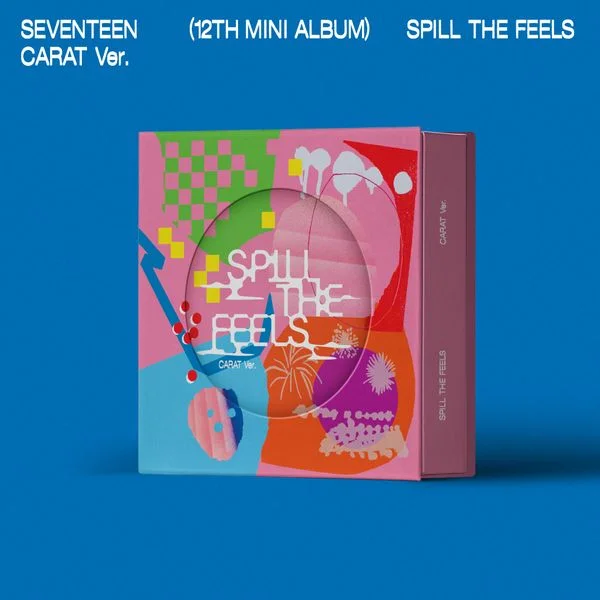 SEVENTEEN – 12th Mini Album SPILL THE FEELS (CARAT Ver.) (Random Ver.)