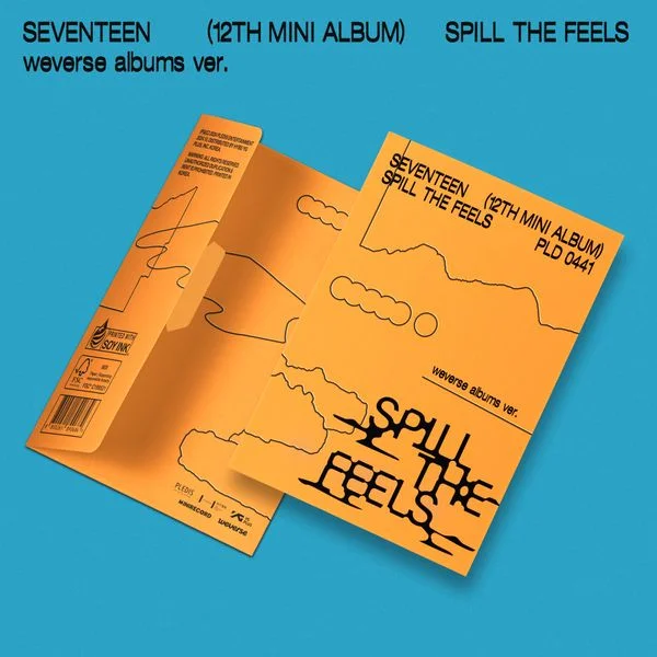 SEVENTEEN – 12th Mini Album SPILL THE FEELS (Weverse Albums Ver.)