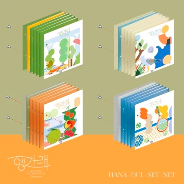 SEVENTEEN – 7th Mini Album Heng : garae (Random Ver.)