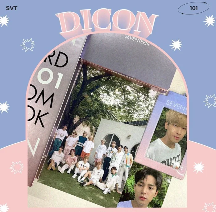 Seventeen D-Icon (Dicon) Photocard 101: Custom Book
