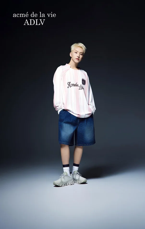 Seventeen Hoshi X Acme de la Vie Adlv – Wide Basic Denim Short Pants