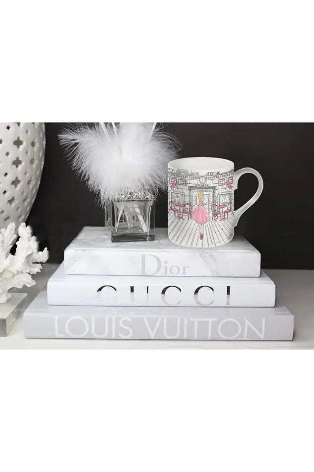 Shopping in Paris- Mon Amour Fine Bone China Mug