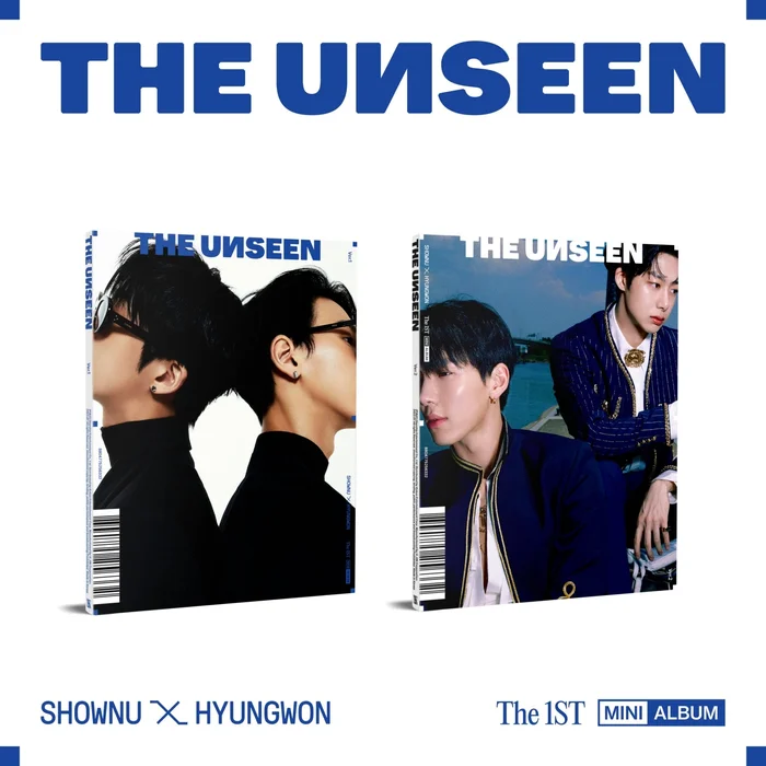 SHOWNU X HYUNGWON – The 1st Mini Album THE UNSEEN (Random Ver.)
