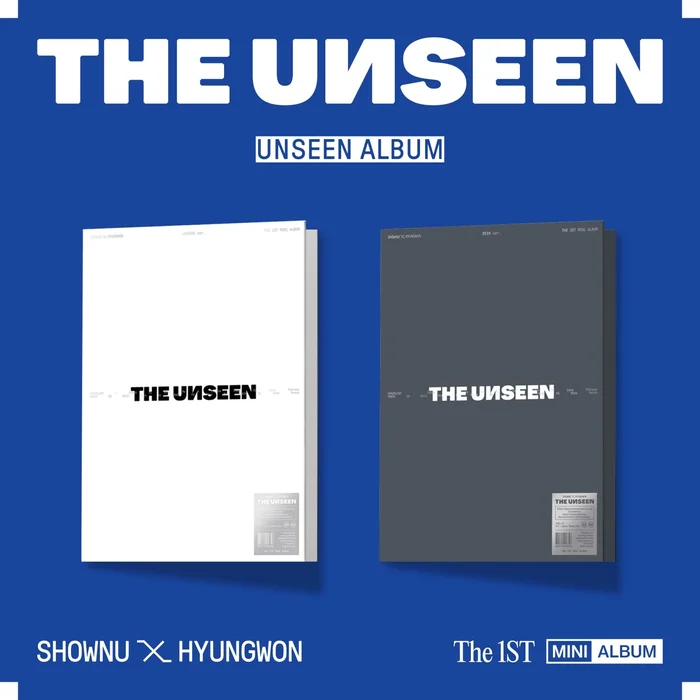 SHOWNU X HYUNGWON – The 1st Mini Album THE UNSEEN (UNSEEN ALBUM Ver.) (Random Ver.)