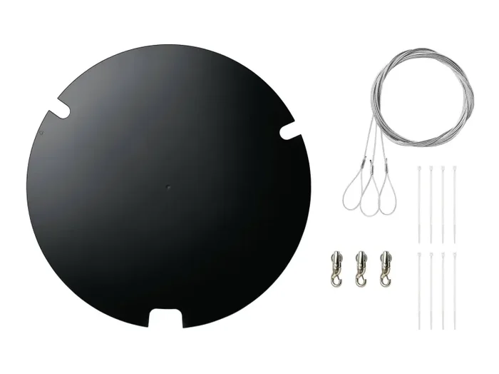 Shure A900B-R-GM, Gripple-Mount Kit for Round MXA920 Microphones – Black