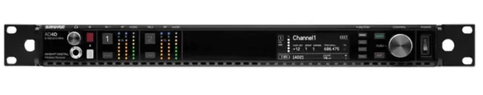 Shure AD4DNP Two Channel Digital Wireless Receiver with No Accessories