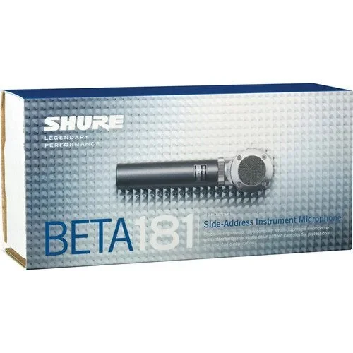 Shure BETA181-S Ultra-Compact Side Address Microphone Fashion