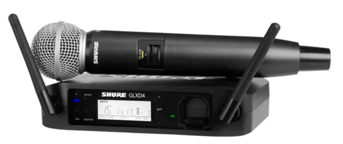 Shure GLXD24/SM58-Z2 Digital Wireless Microphone System with SM58