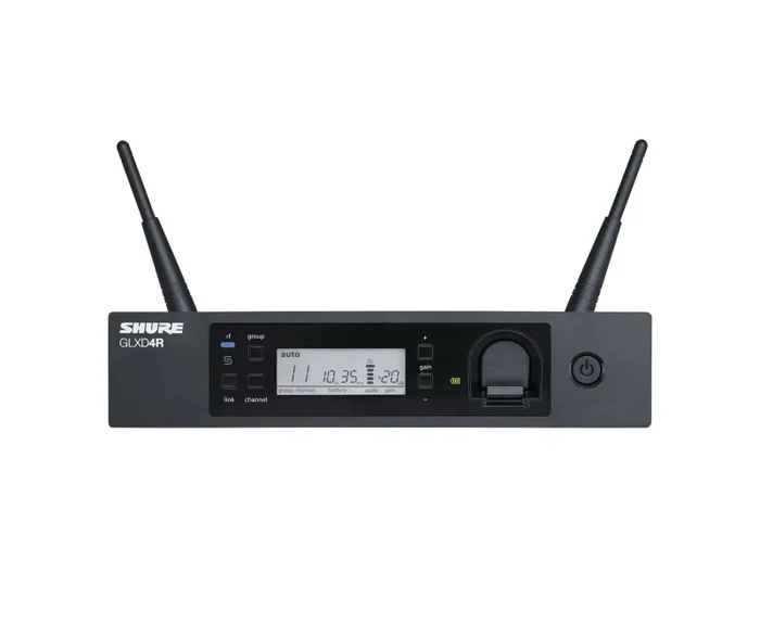 Shure GLXD4R-Z2 Rack Mount Receiver for GLX-D Advanced Digital Wireless Systems