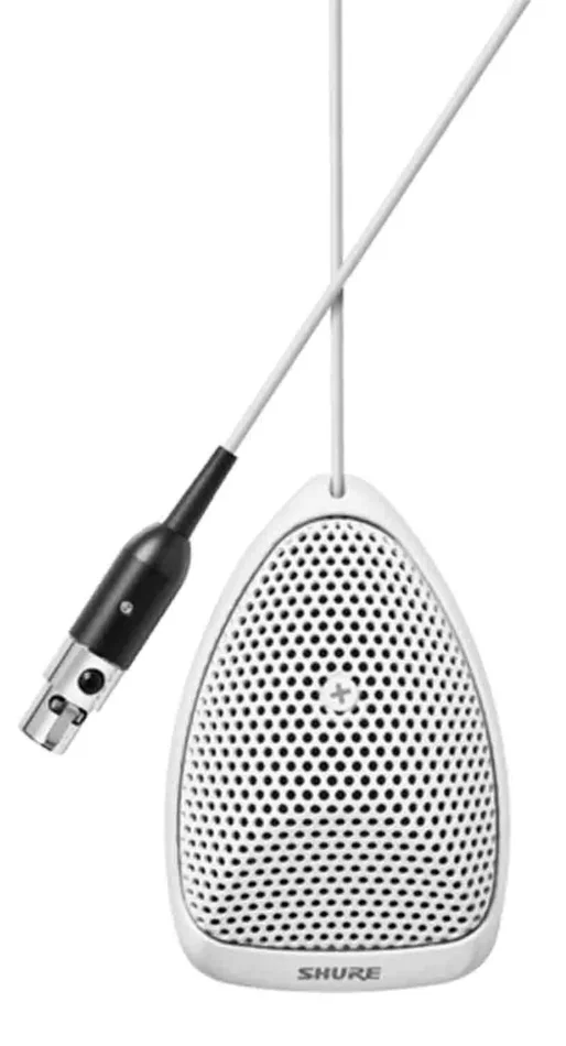Shure MX391W-A Microflex Boundary Microphone – White Online now
