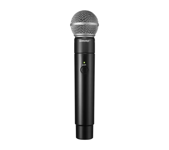 Shure MXW2/SM58-Z10 Handheld Transmitter with SM58 Capsule – Z10 (1920-1930 MHz)