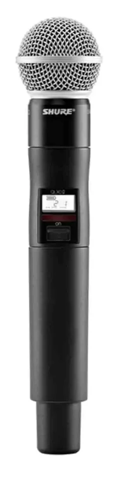 Shure QLXD2/SM58 Handheld Wireless Microphone Transmitter with SM58 Capsule